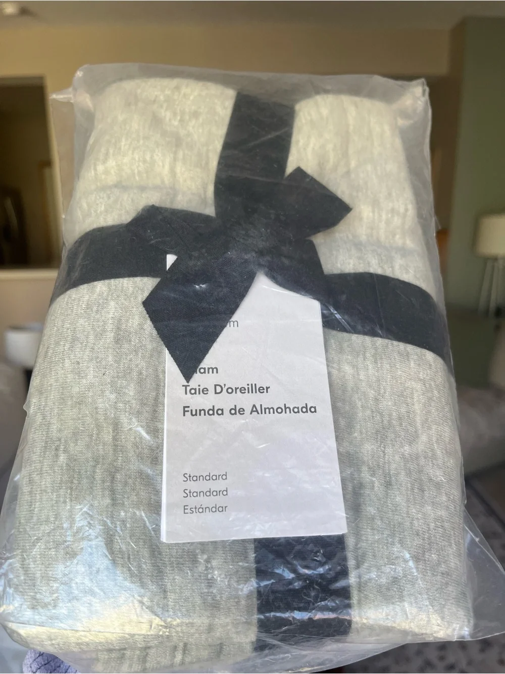 West Elm Quilted Ribbed Sham Pillow in Sage Green